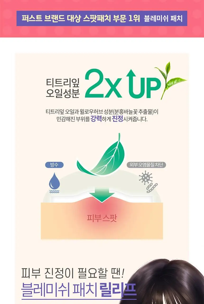 [짜기전/초슬림] 3M 넥스케어 블레미쉬 패치 릴리프 (68매) 상세페이지 2